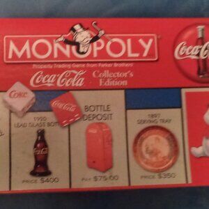 Coke Monopoly game